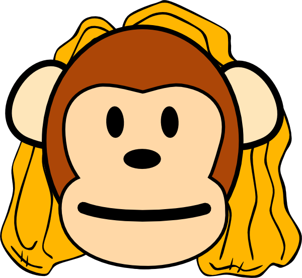 Head Clipart Mom Drawing Of Monkey Face
