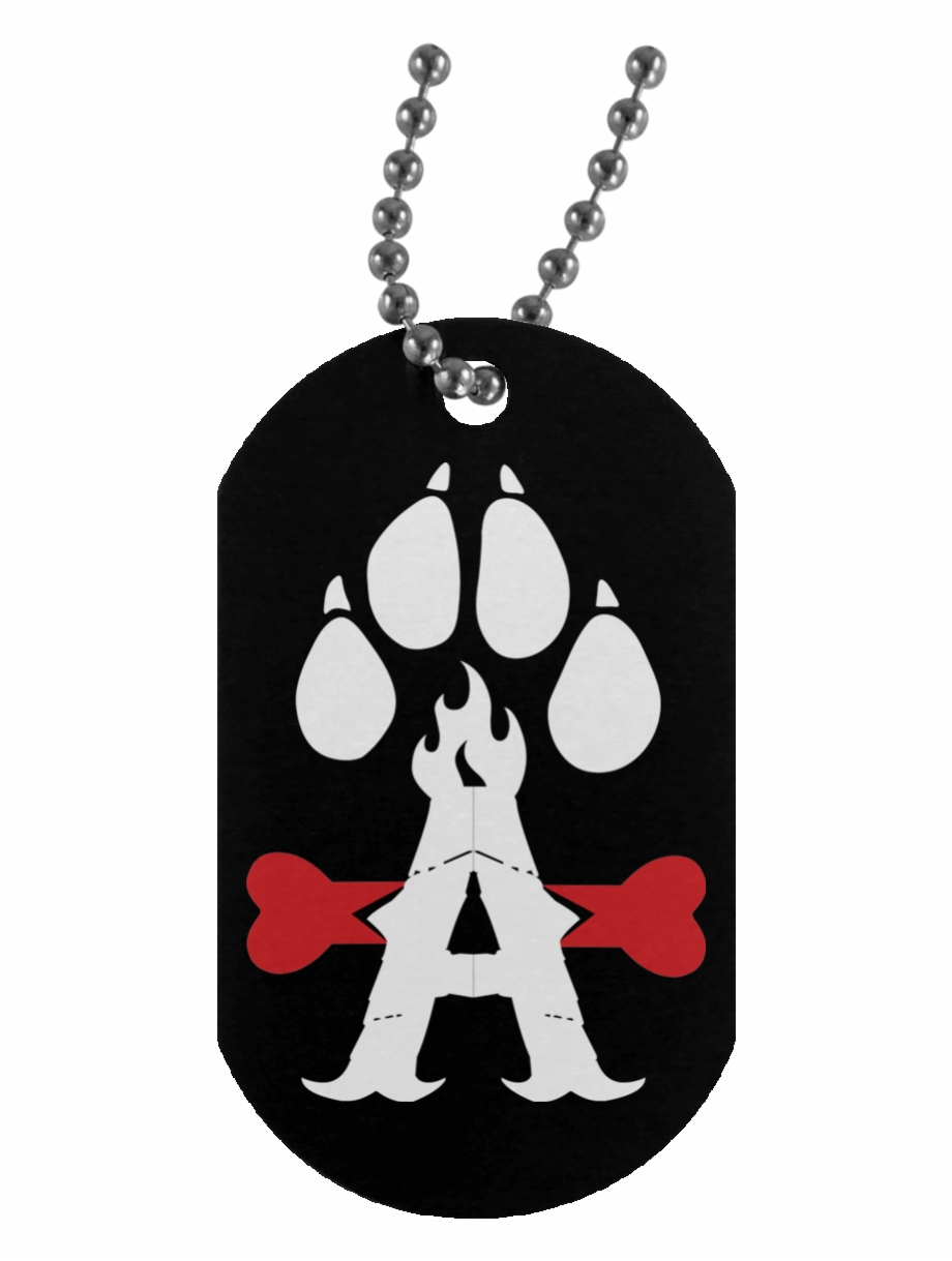 Rock A Bully Military Dog Tag Personalized Dog