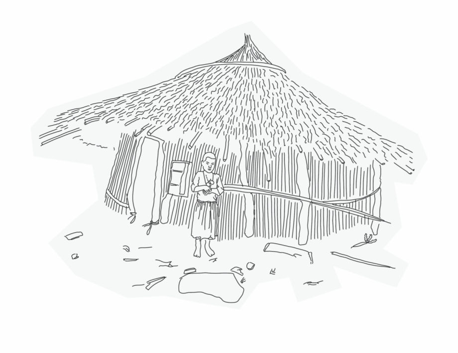 Read Story Drawing Of Poor House