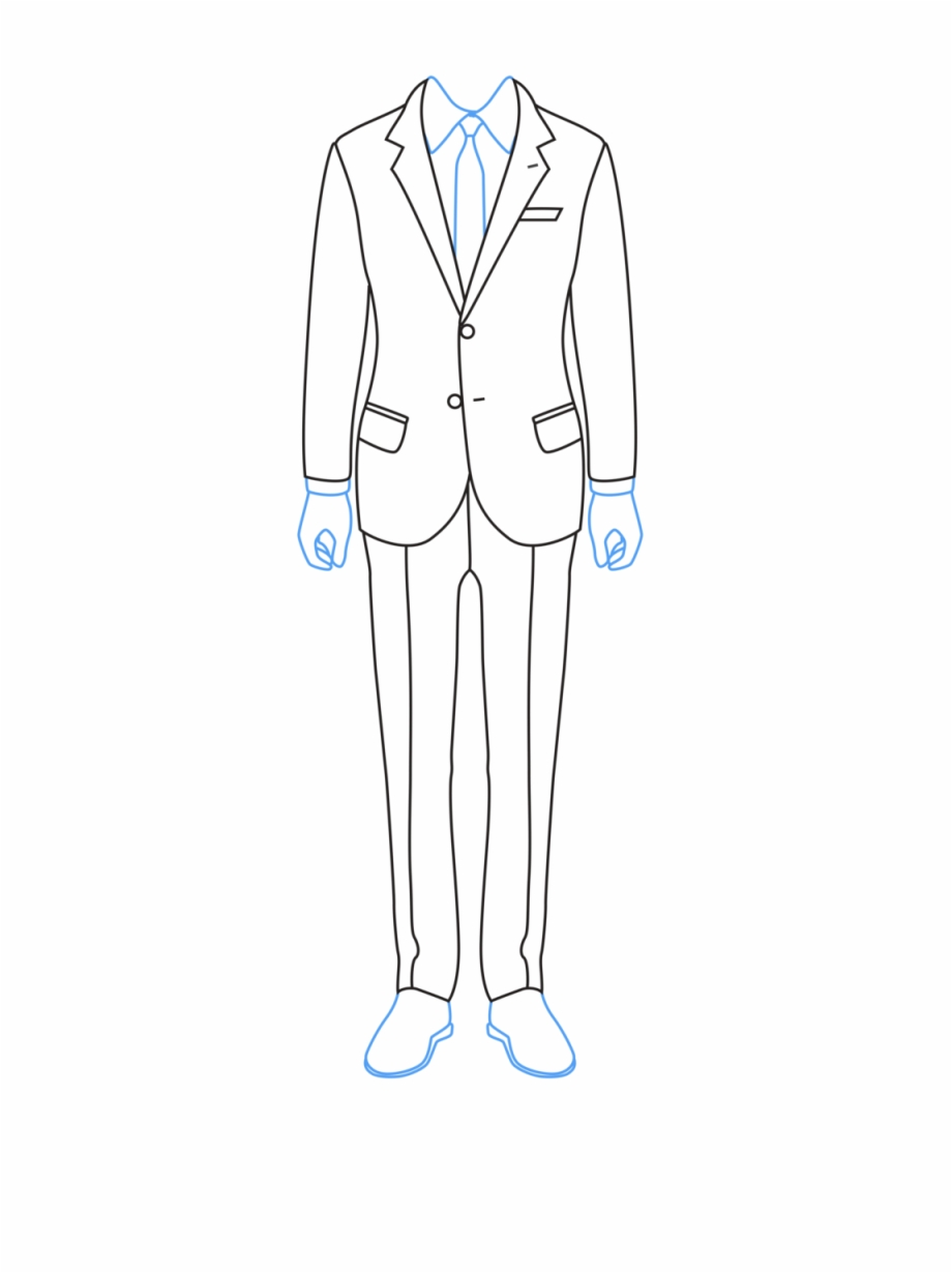 Tuxedo Suit Template