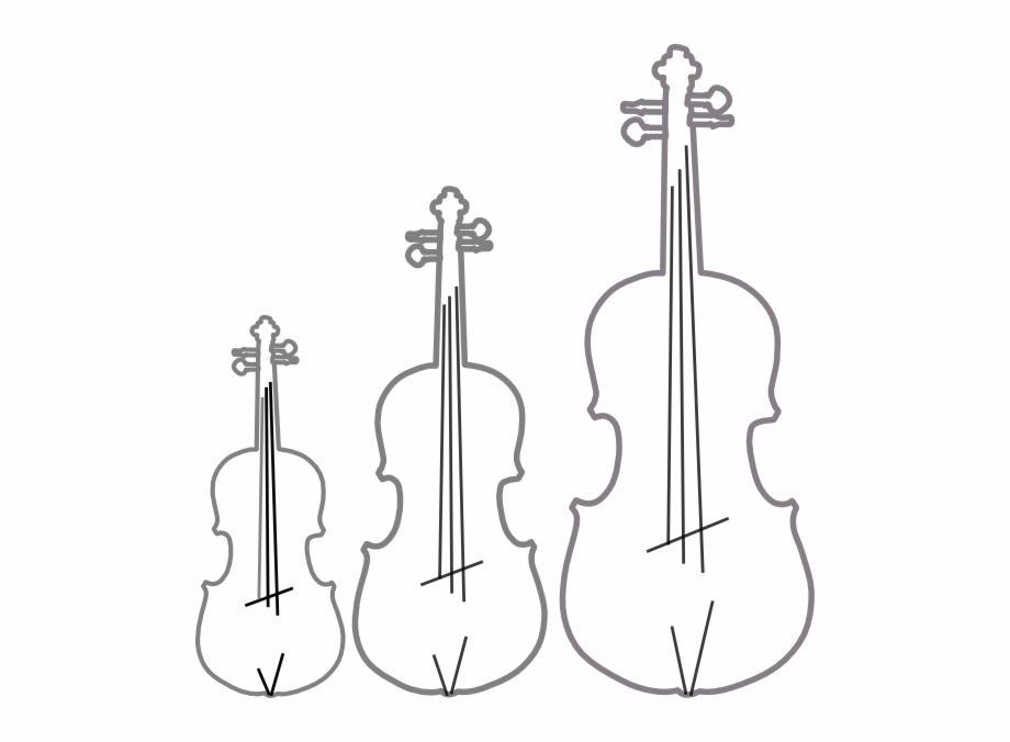 Violin Line Drawing