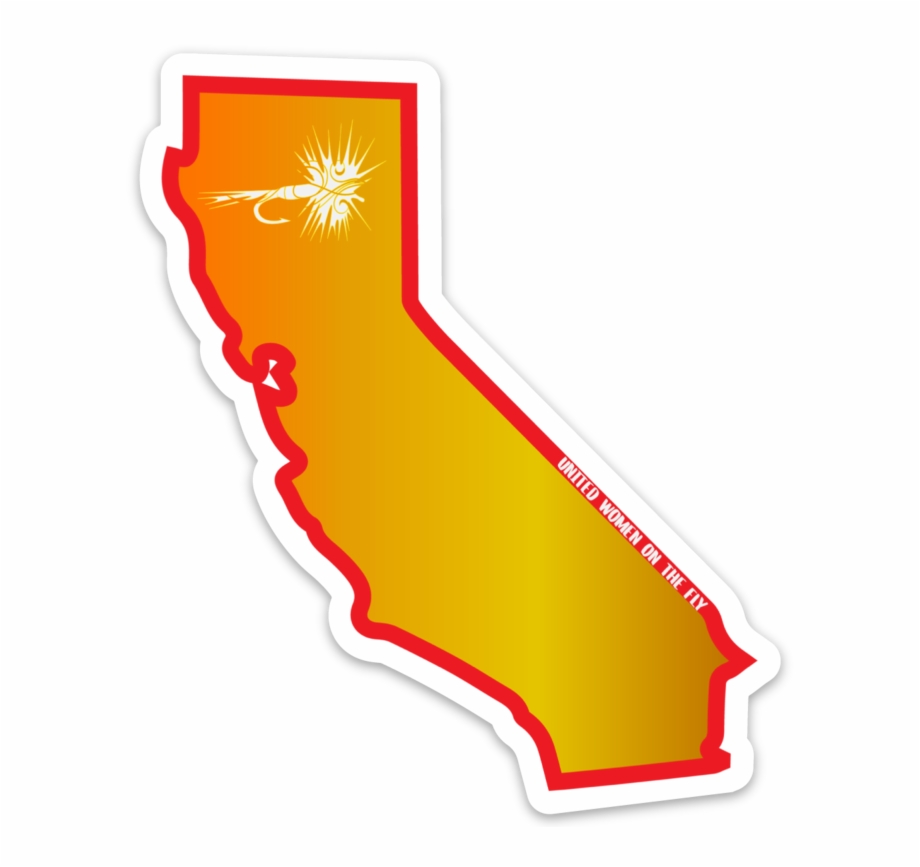 Uwotf California State Sticker