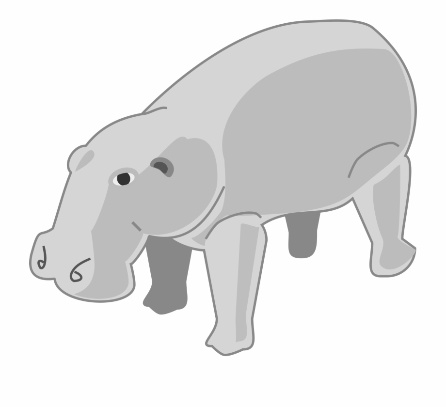 Hippopotamus Clipart Animated Hippopotamus