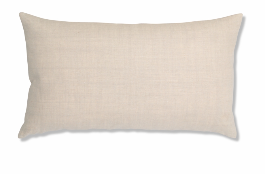 Enlightened Pillow With Linen Back