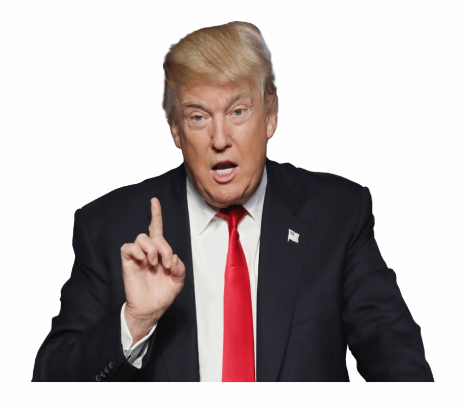 Donald Trump Pointing Trump Transparent Background