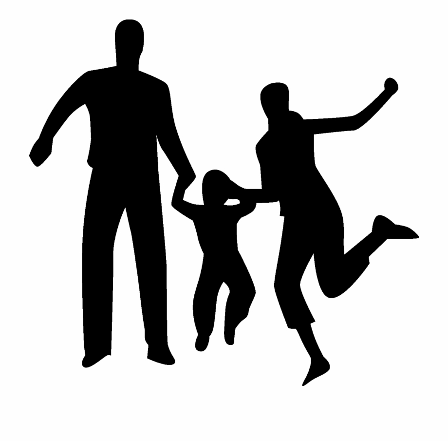 Family Silhouettes Png Family Vector