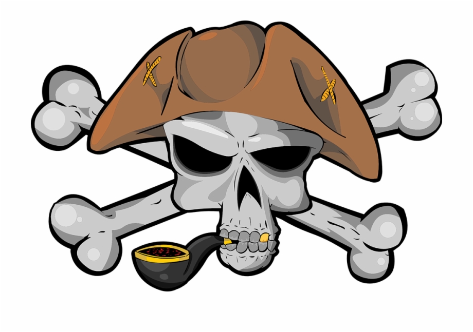 Jolly Roger Flag Clipart Pirate Hat Pirate Skull