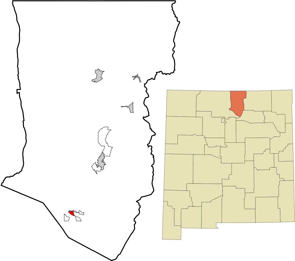 Picuris Pueblo Location On New Mexico Map