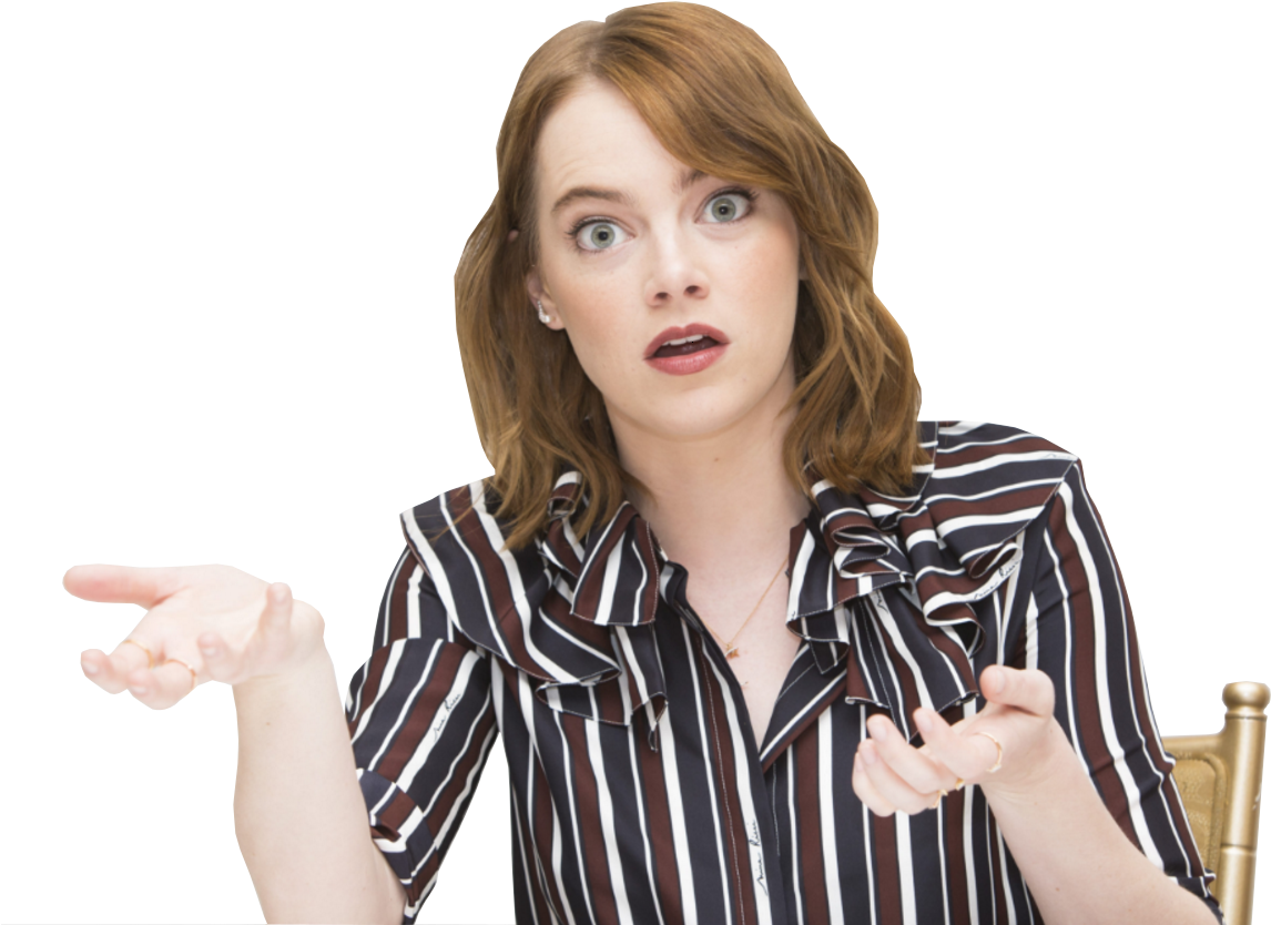 Confused Confused Girl Transparent Background