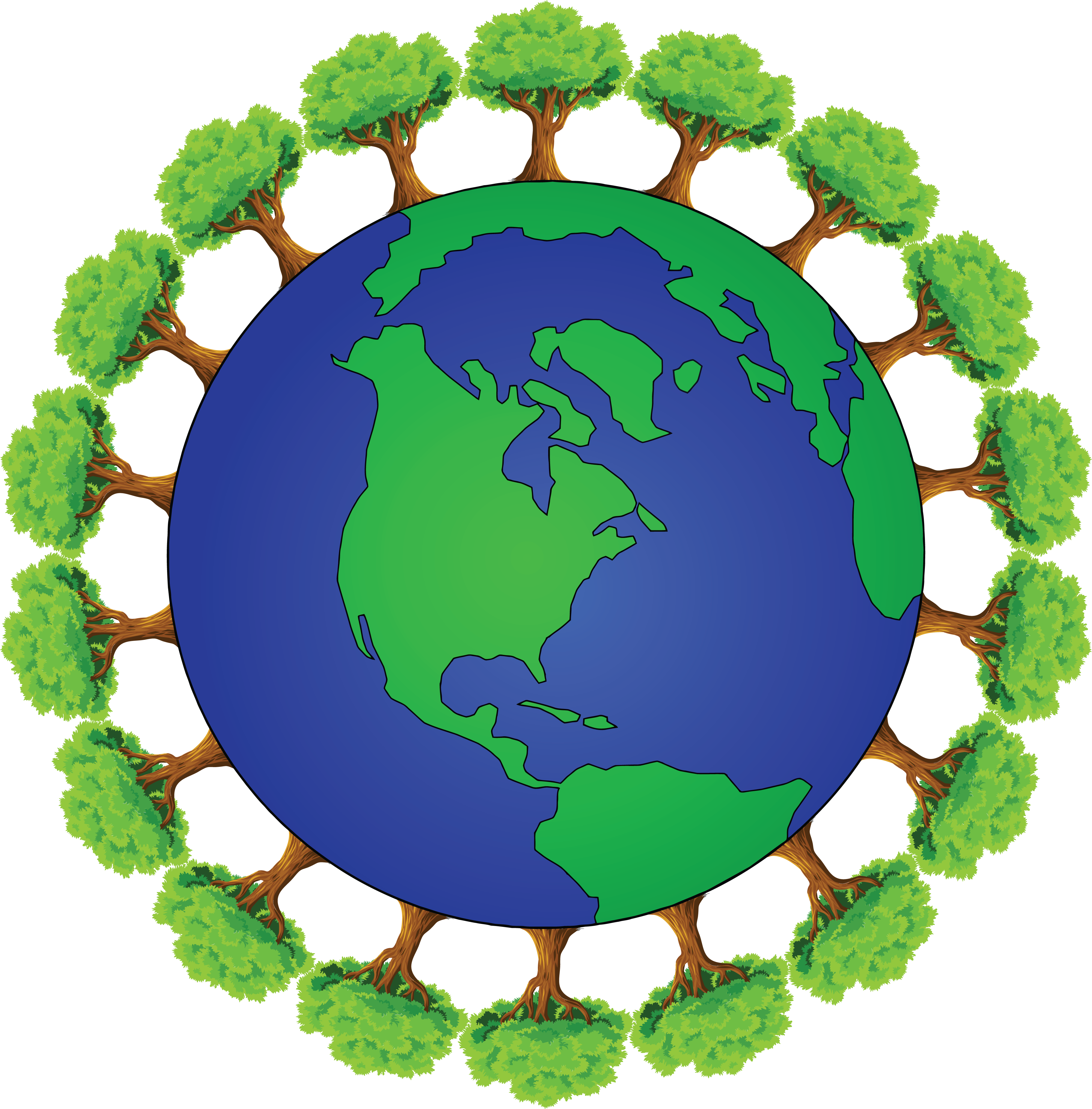 Encircled Clipart Earth Clip Art Vector Earth Logo