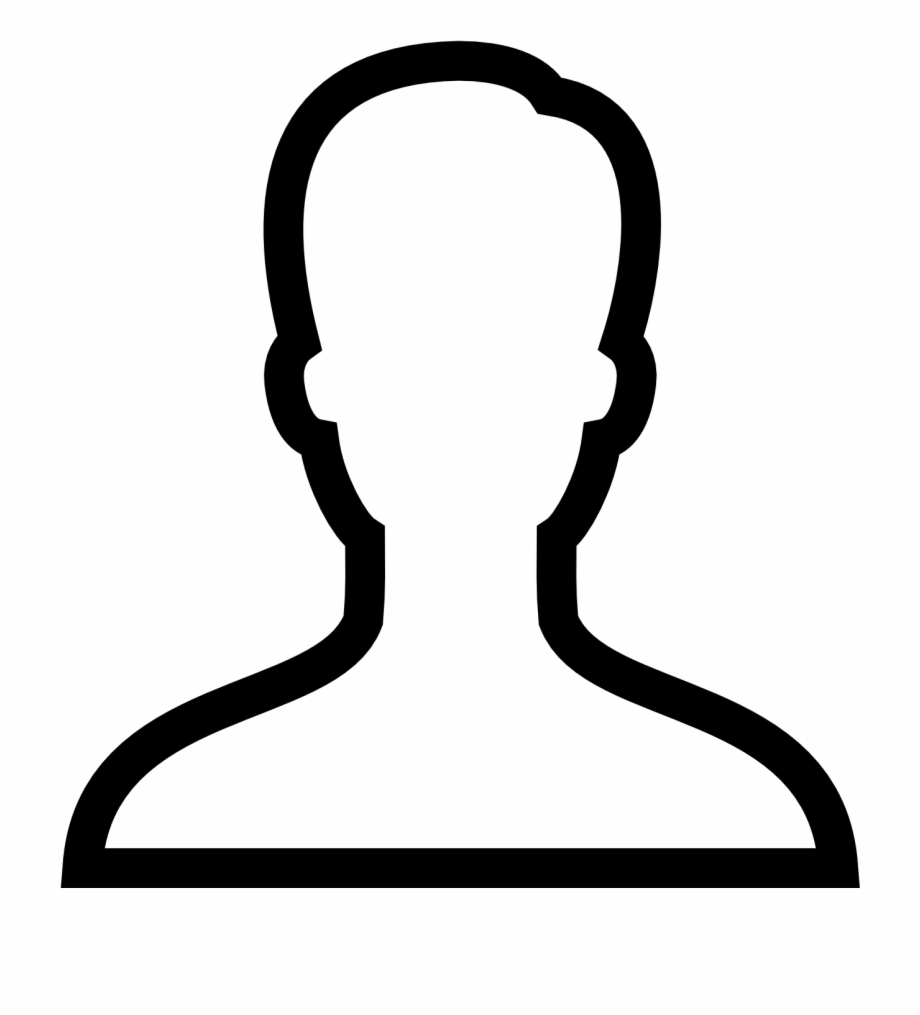 Person Outline Png