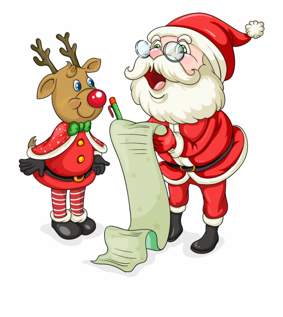 Father Christmas Png Image Download Clipart Santa Cute