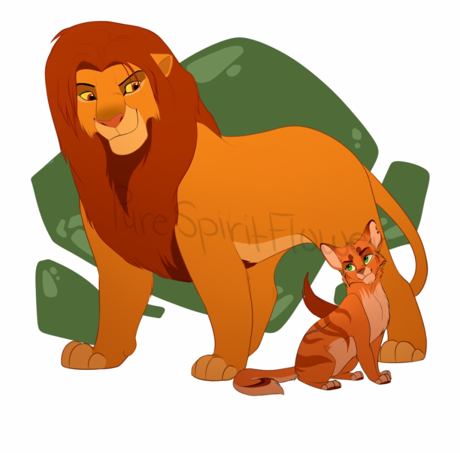 Simba And Firestar The Lion King Warrior Cats