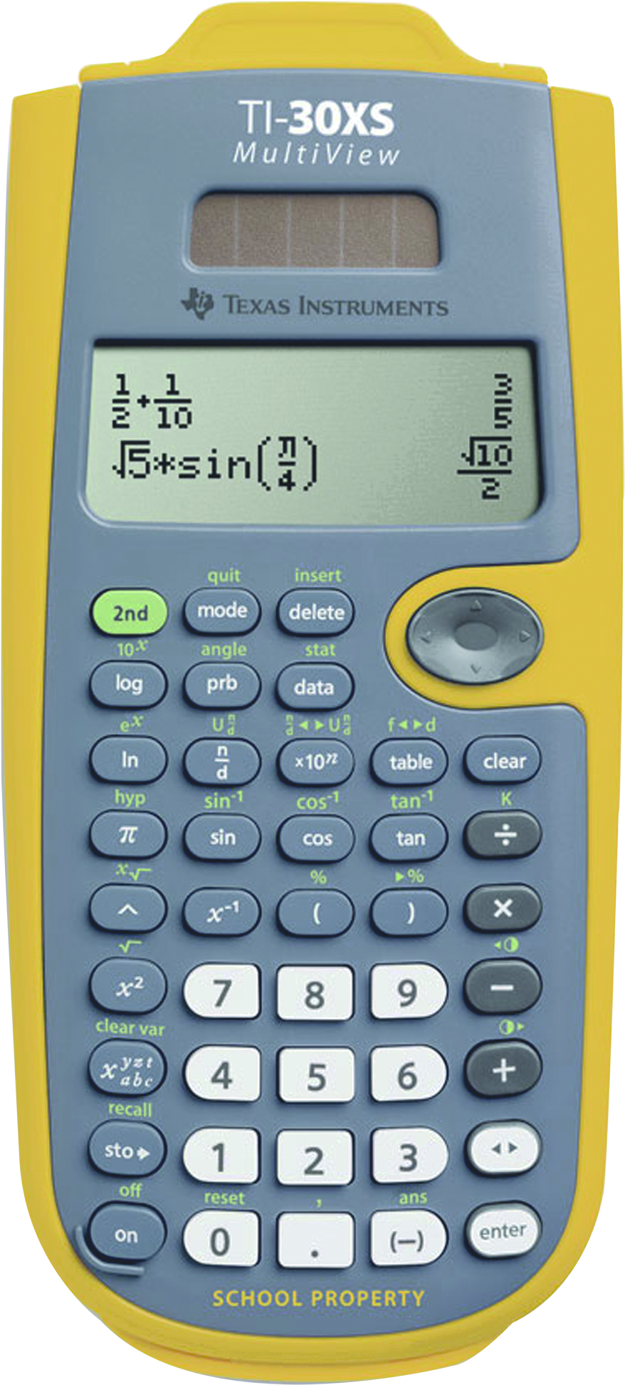 Ti 30Xsmv Multiview Scientific Calculator Texas Instruments Calculator