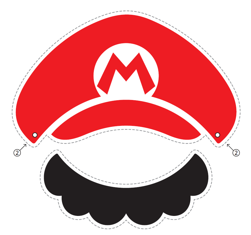 Mario Mustache Png - Clip Art Library