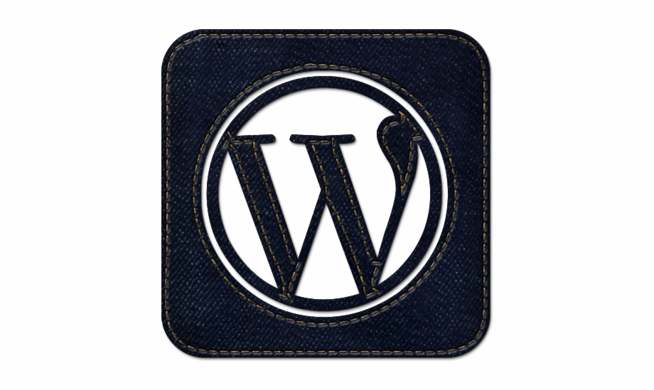 Wordpress Jean Social Logo Square Denim Icon Wordpress