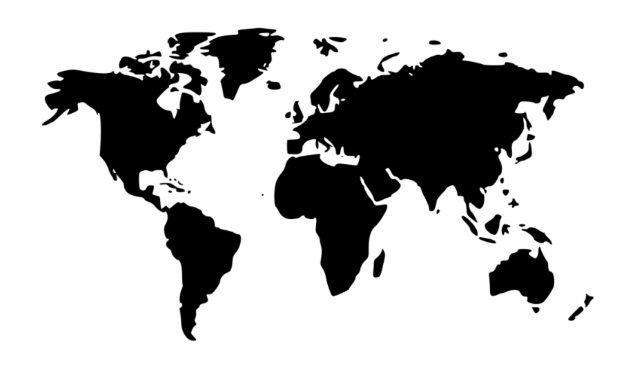 Free Black And White Map Clipart, Download Free Black And White Map ...