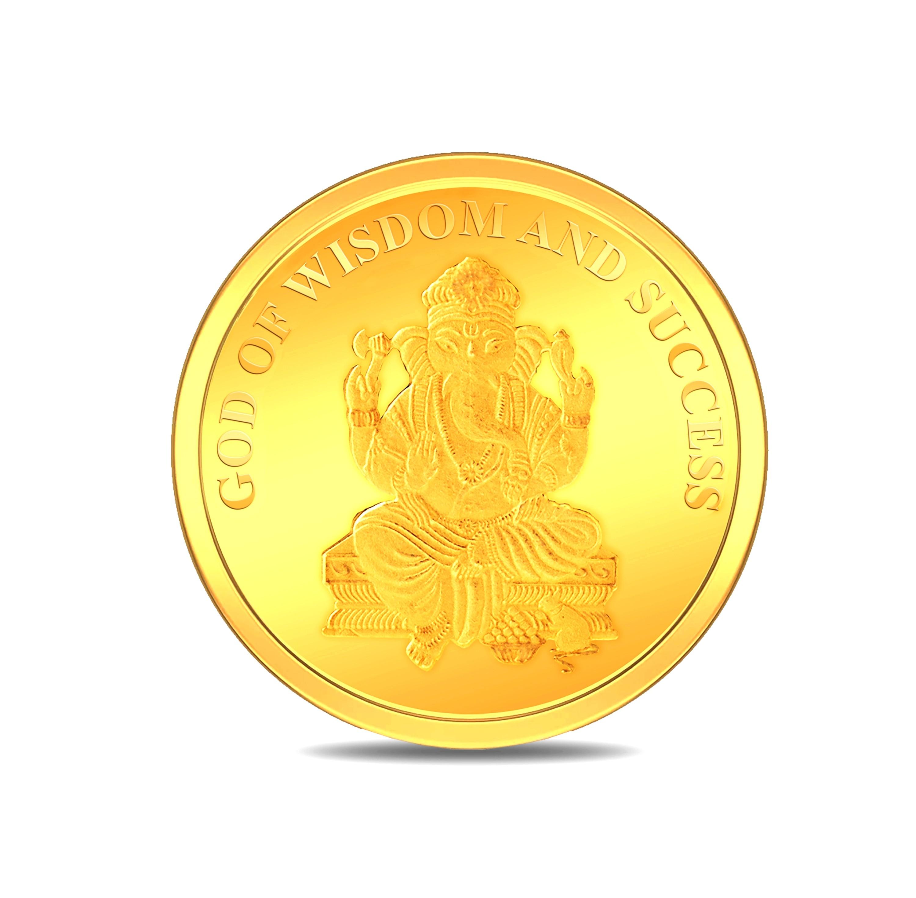Изображение золотой монеты