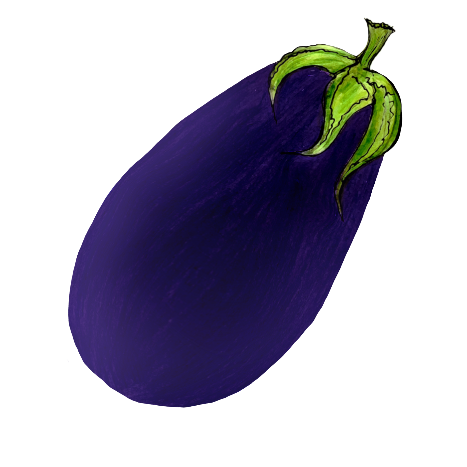 Eggplant Emoji Png