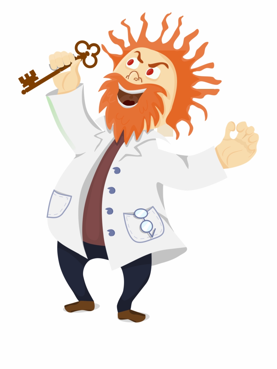 This Free Icons Png Design Of Mad Scientist