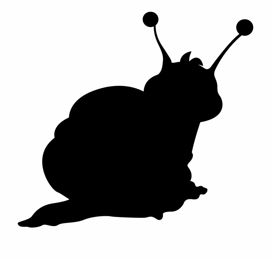 Snail Silhouette Sitting Cats Silhouette