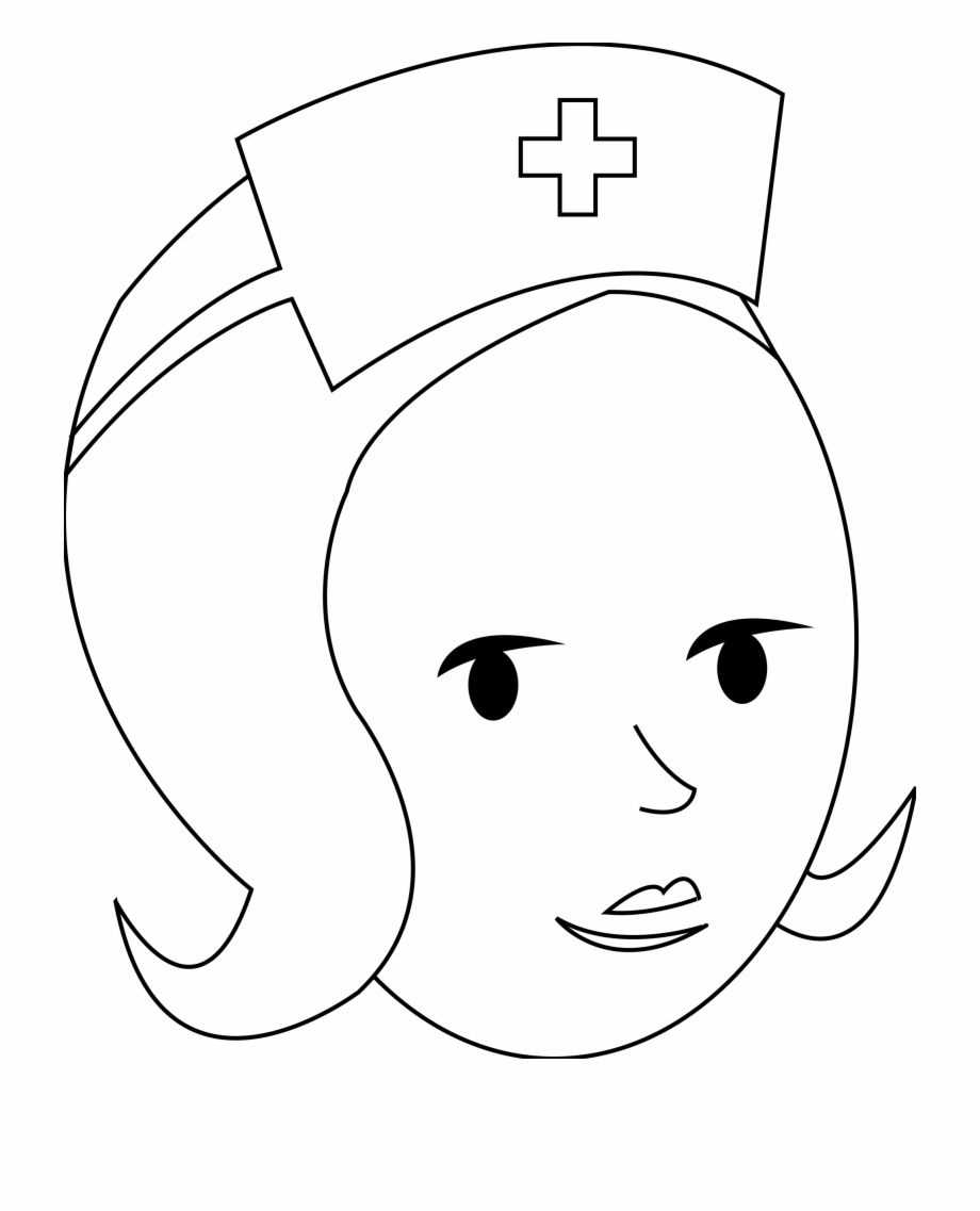 This Free Icons Png Design Of Nurse Line
