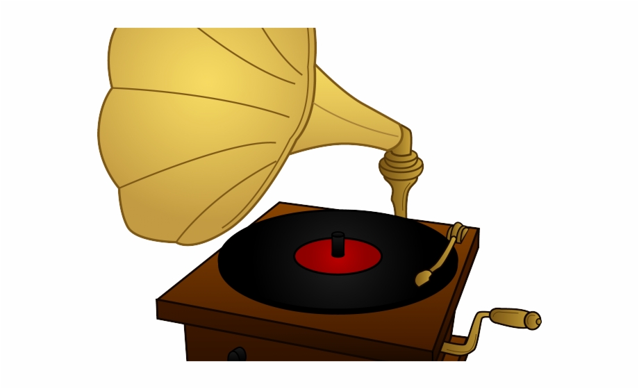 Gramophone Clipart Phonograph Gramophone Record Player Png