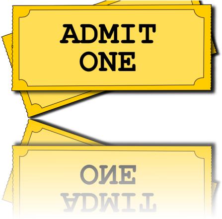 Barcode Clipart Ticket Stub Movie Tickets