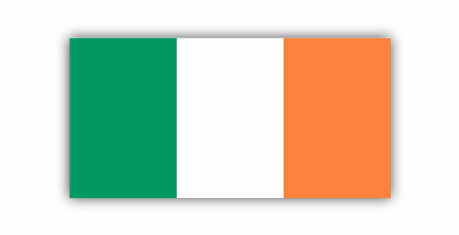 Ireland Flag Sticker Irish Tricolour