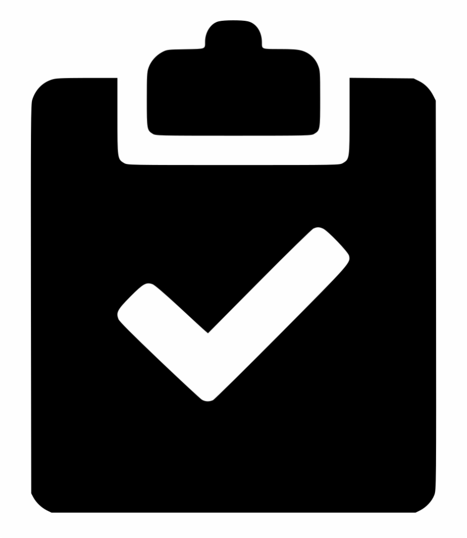 Clipboard Checkmark Svg Png Icon Free Download Sign