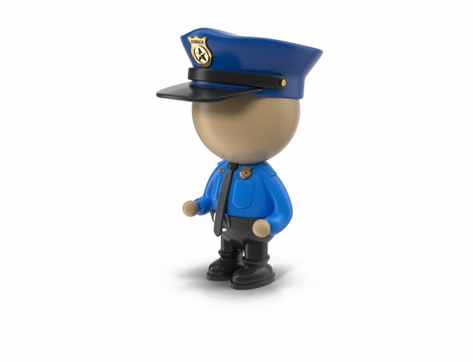 Policeman Png Photo Figurine
