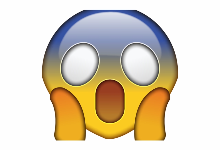 Emoticon Scared transparent PNG - StickPNG