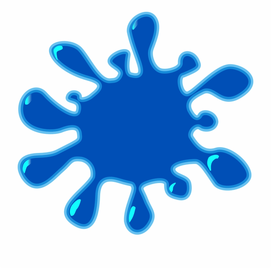 Ink Water Paint Splash Fluid Png Image Clipart