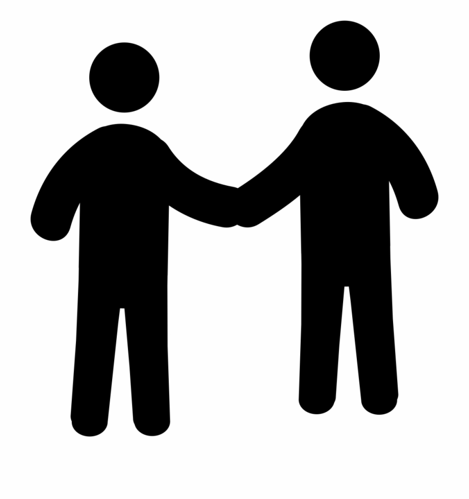 Men Shaking Hands Svg Png Icon Free Download