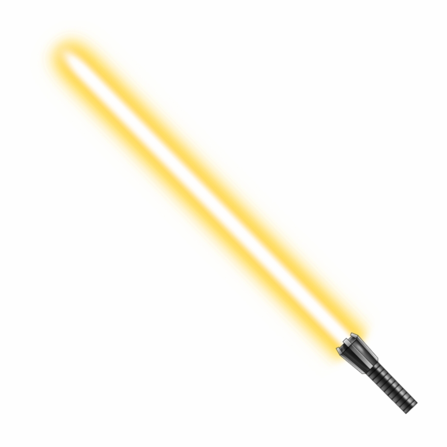 Lightsaber Png 883904 Star Wars Yellow Lightsaber Png