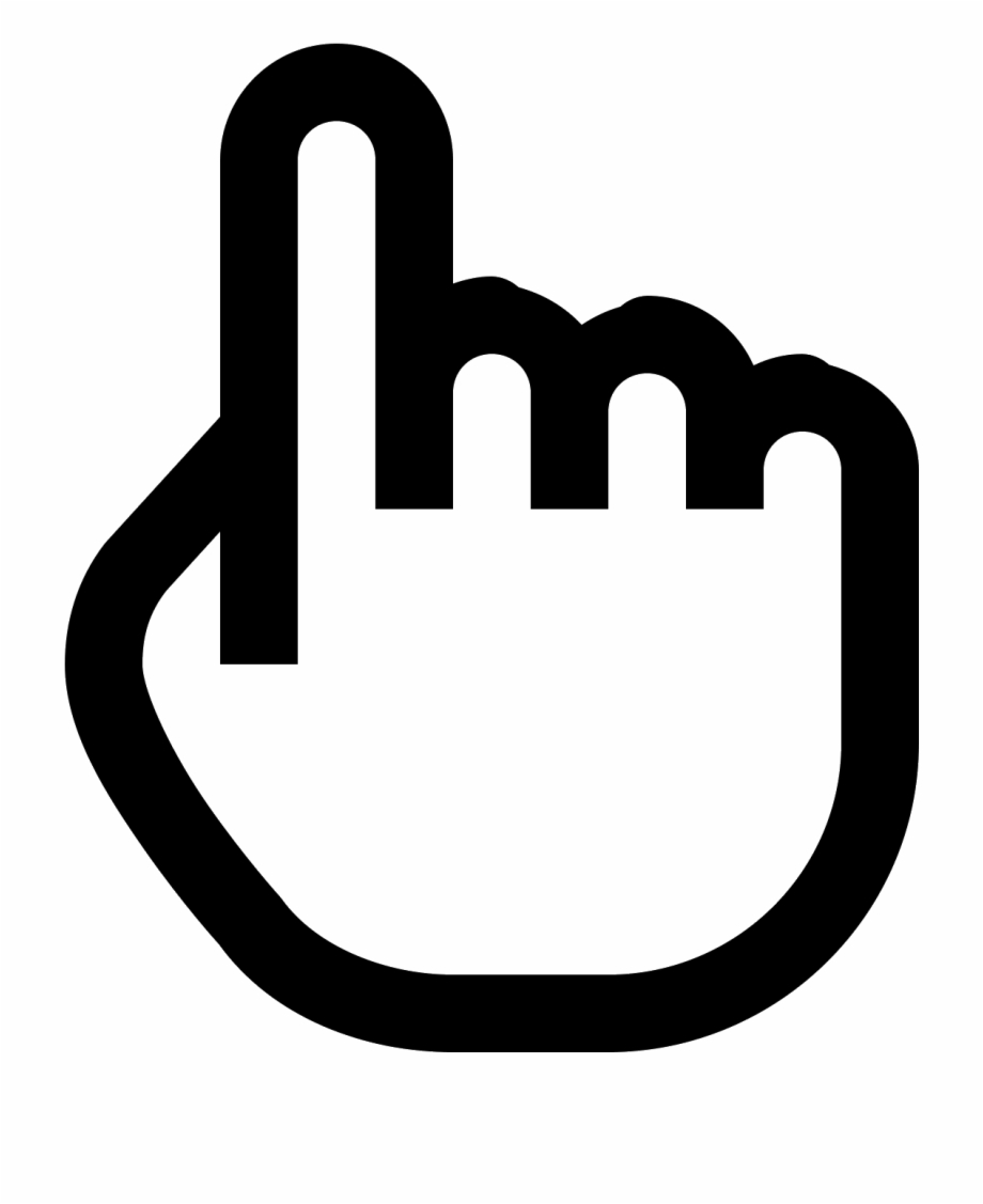 Finger Icon Png Point Finger Icon Png