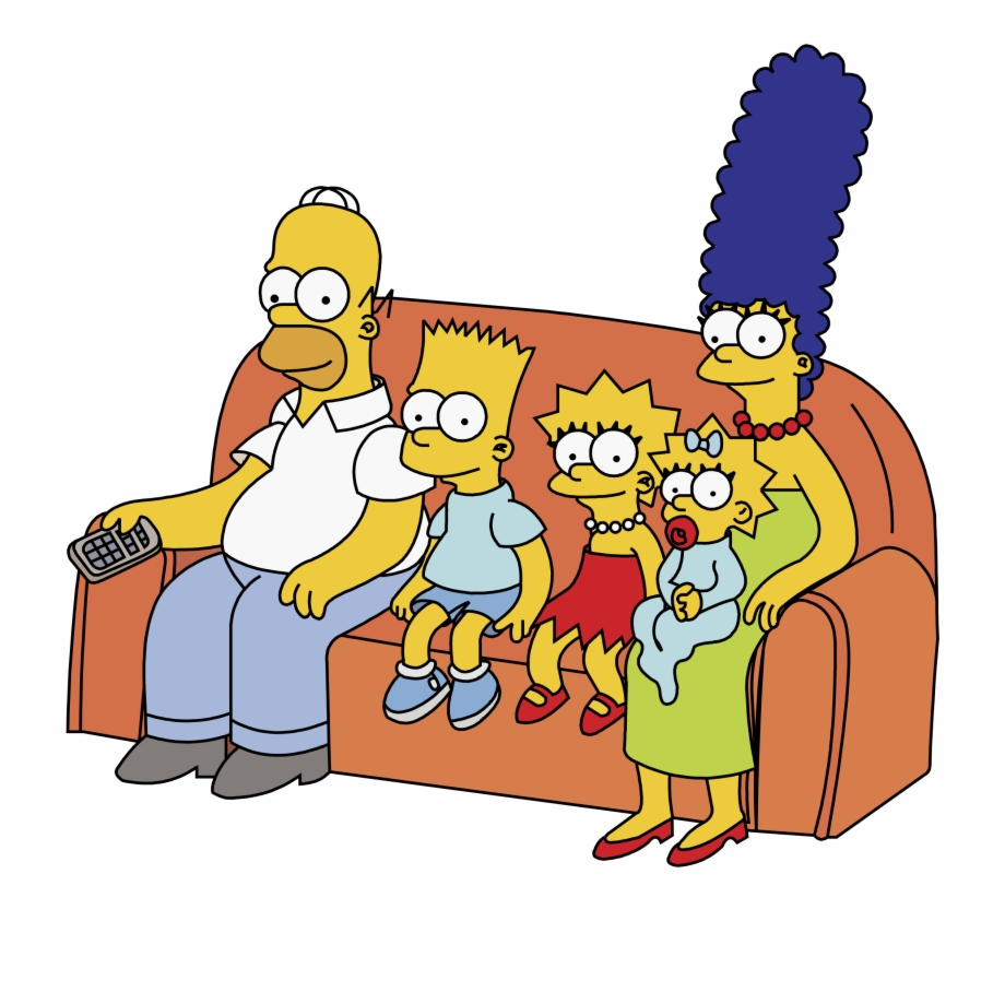 The Simpsons Logo Png Transparent Simpson Family Png