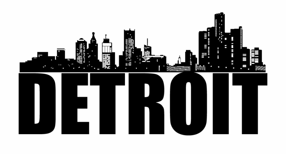 Detroit Mission Trip Detroit City Skyline Png