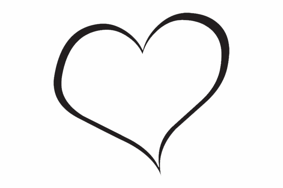 Red Heart Clipart Heart Clipart Black And White
