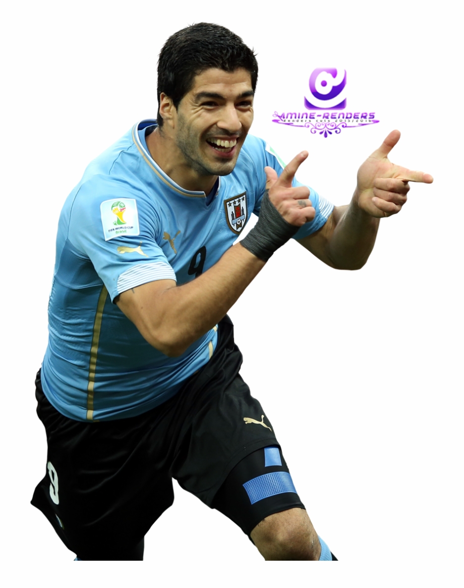 Luis Suarez Suarez Uruguay Laughing