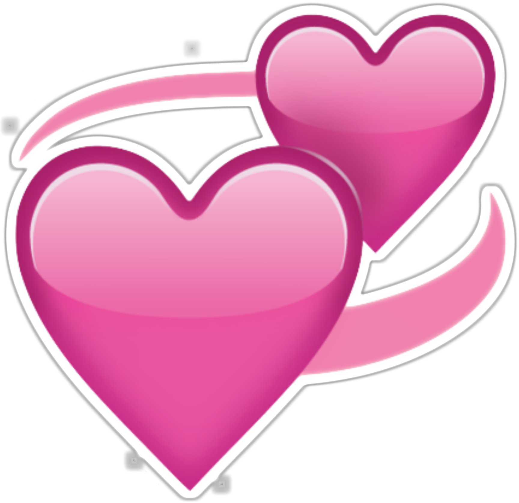 Pink Heart Emoji Png
