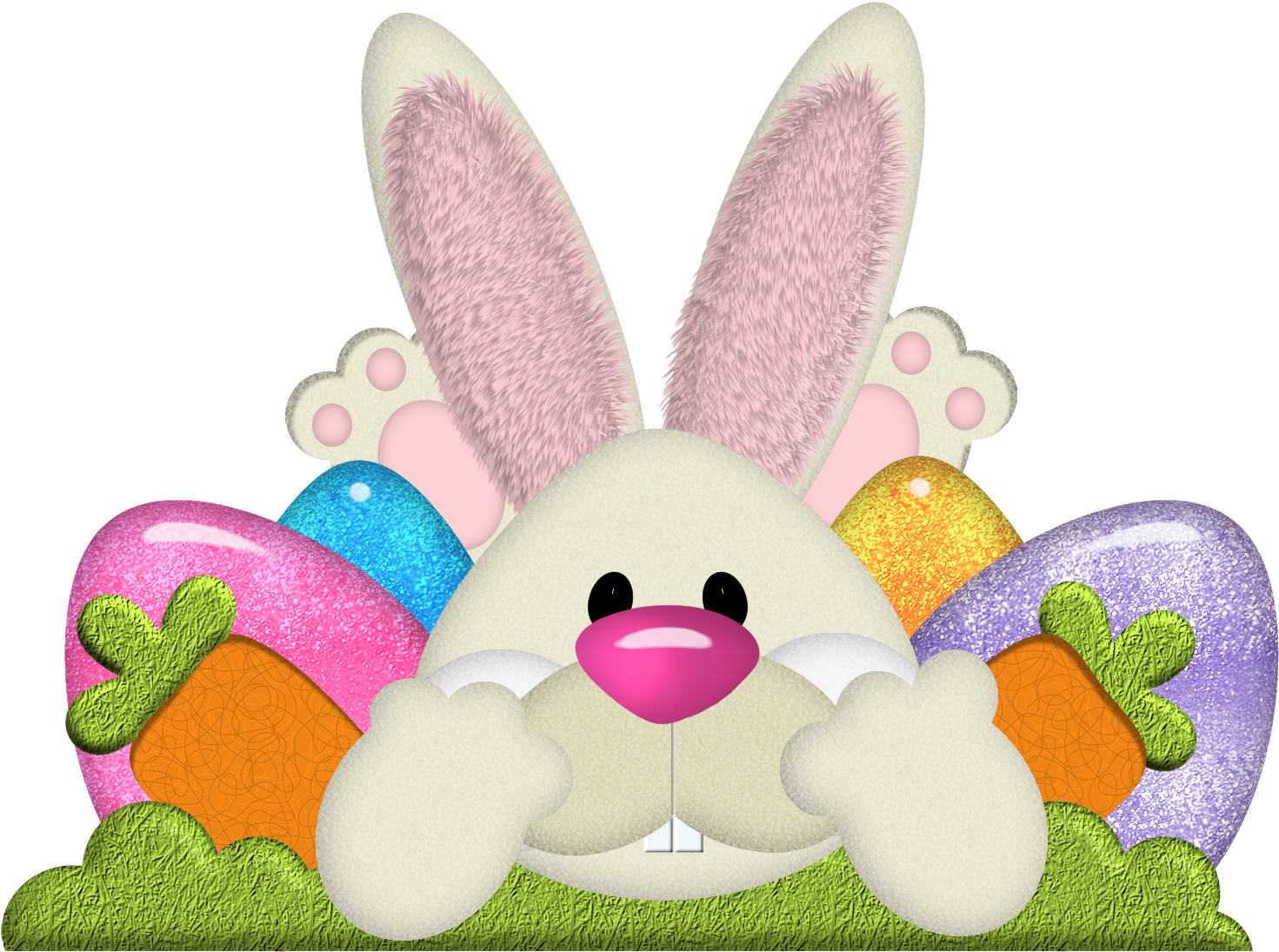 Easter Bunny Clip art - Happy Easter Transparent Decor PNG Clipart ...