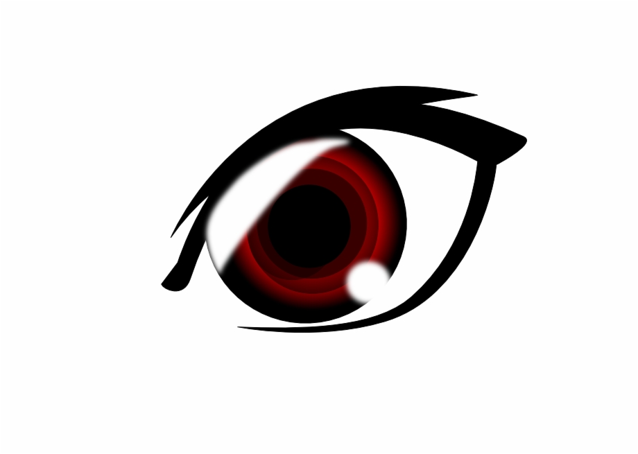 Small Angry Anime Eyes Png