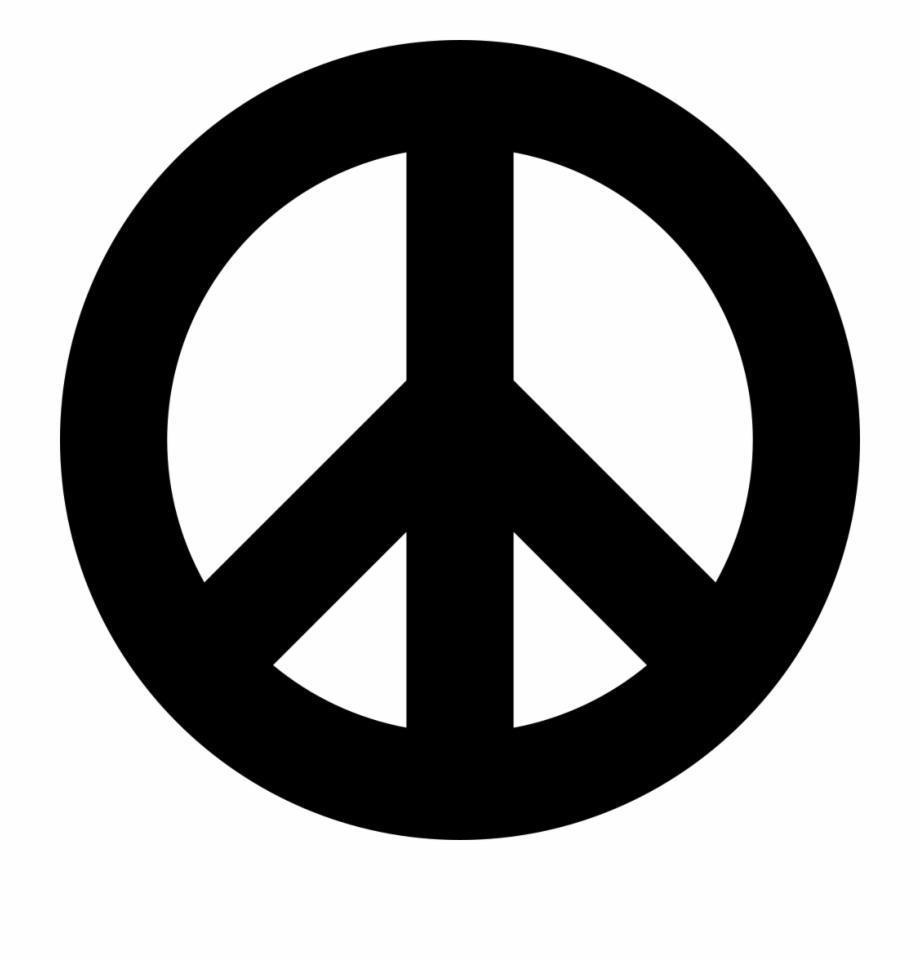Peace Sign Peace And Love Logo - Clip Art Library