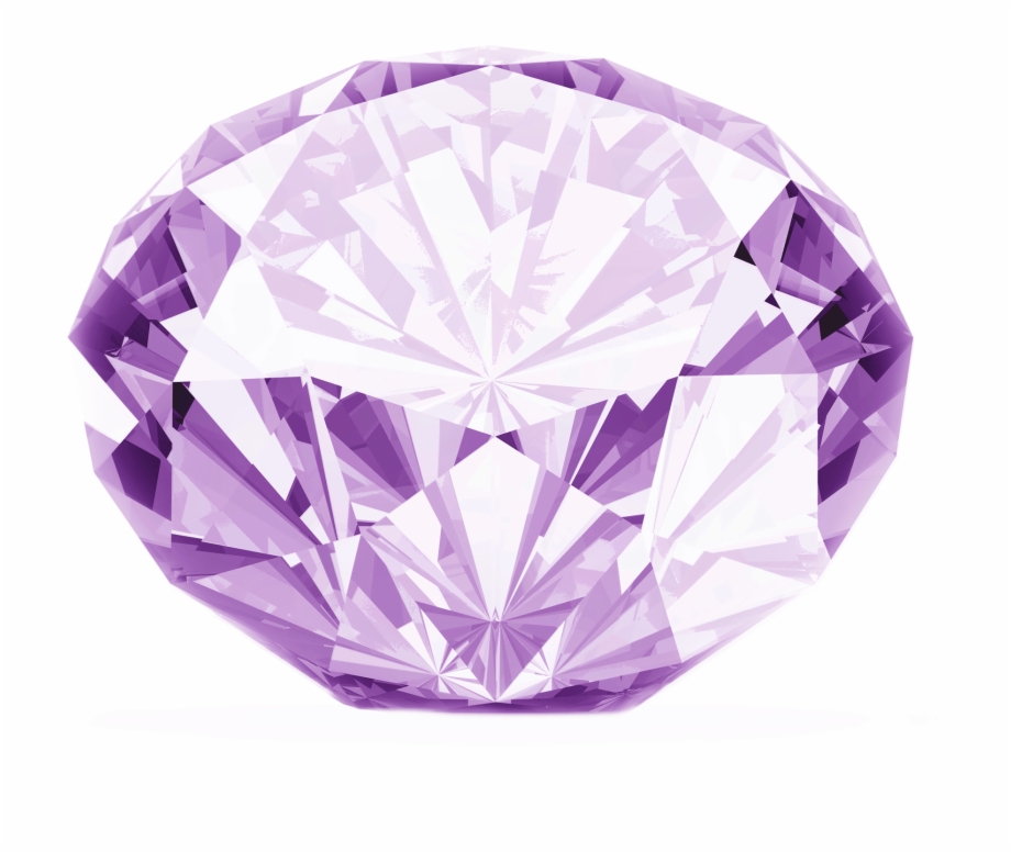 Purple Diamond Png Image Transparent Background Crystal