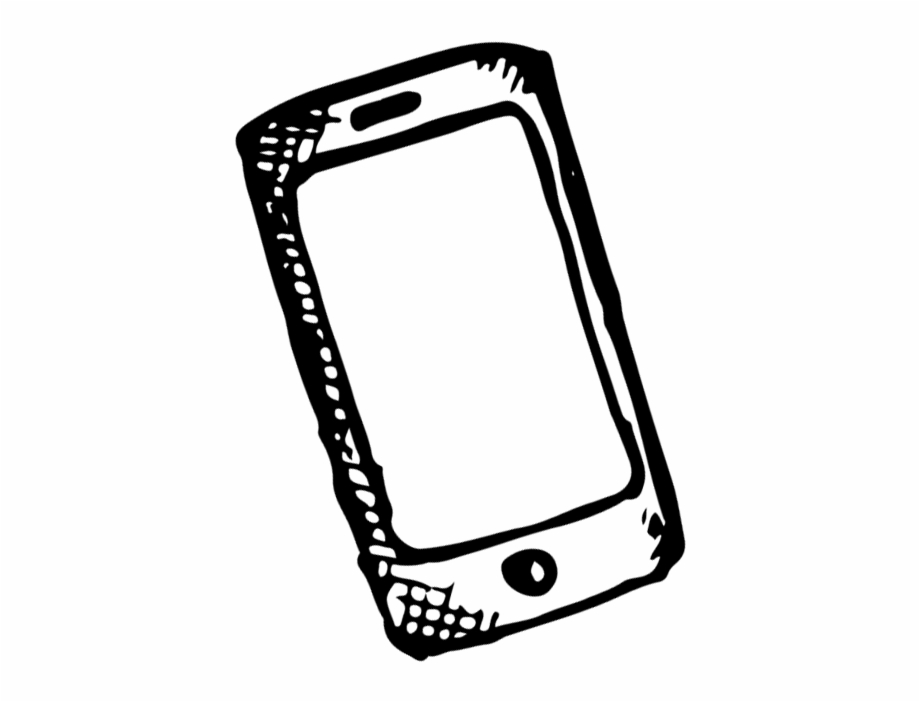 Aloma Phone Icon Line Art