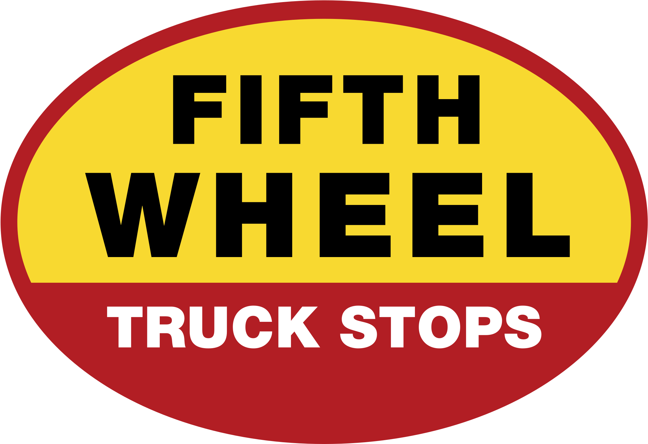 Fifth Wheel Truck Stop Logo Png Transparent Circle