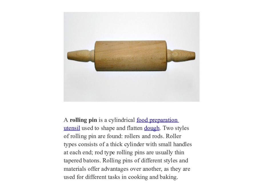 Docx Rolling Pin Clip Art Library