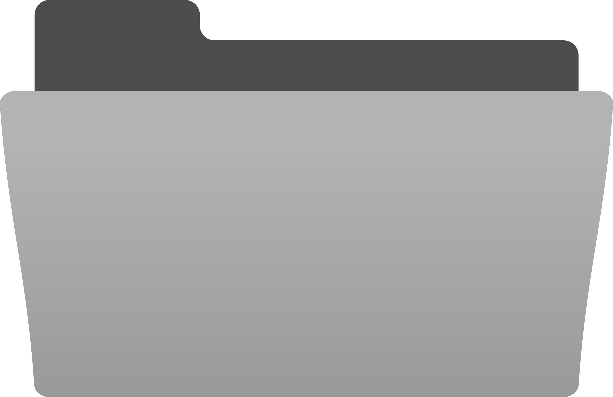 Black Folder Icon Icons Png Grey Folder Clipart
