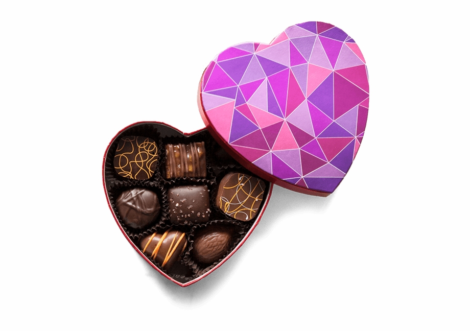 Geometric Heart Gift Box Candy
